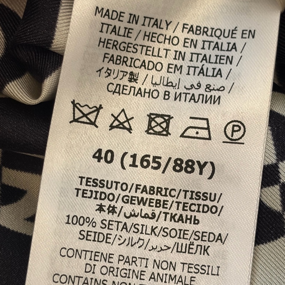 The Gucci North Face collab Black and Cream Patterned Shirt - Picture 4 of 6